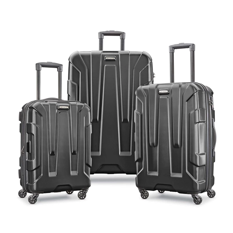 Samsonite Centric 3 Piece Set Hartschalenkoffer Schwarz | DE2137956