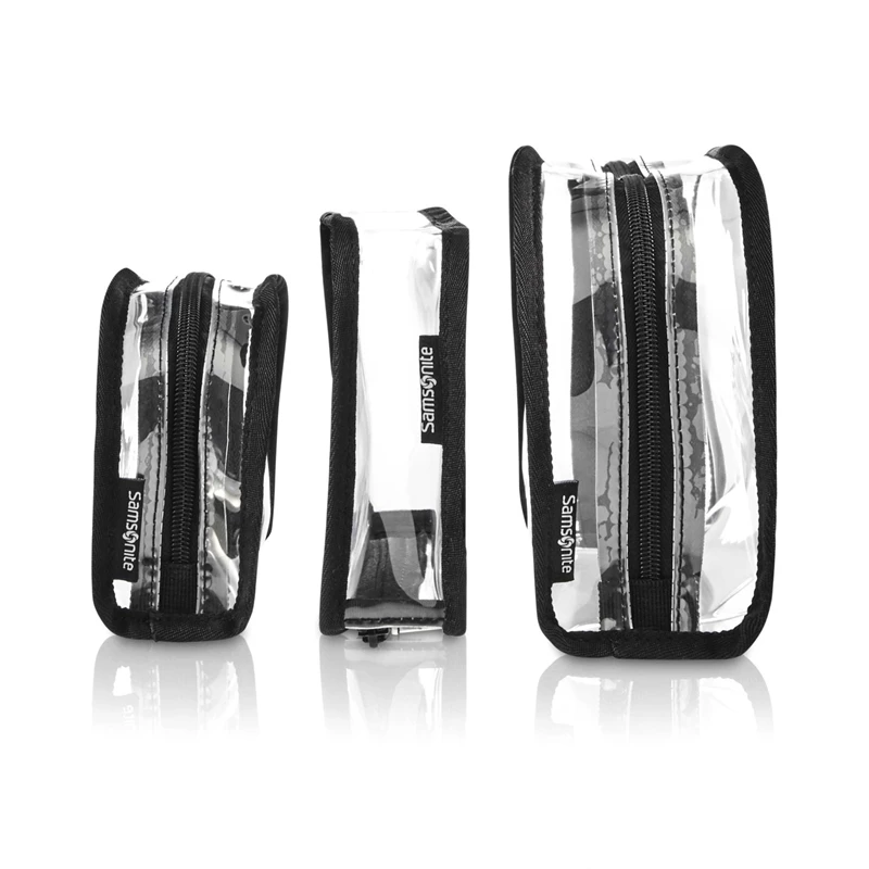 Samsonite Go Clear 3PC Accessory Pack Toilettenartikel & Kosmetiksets Clear | DE0168237