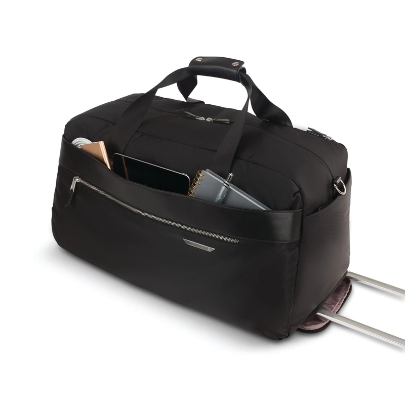 Samsonite Just Right Weekend Wheeled Duffel Weichgepäck Schwarz | DE4691827