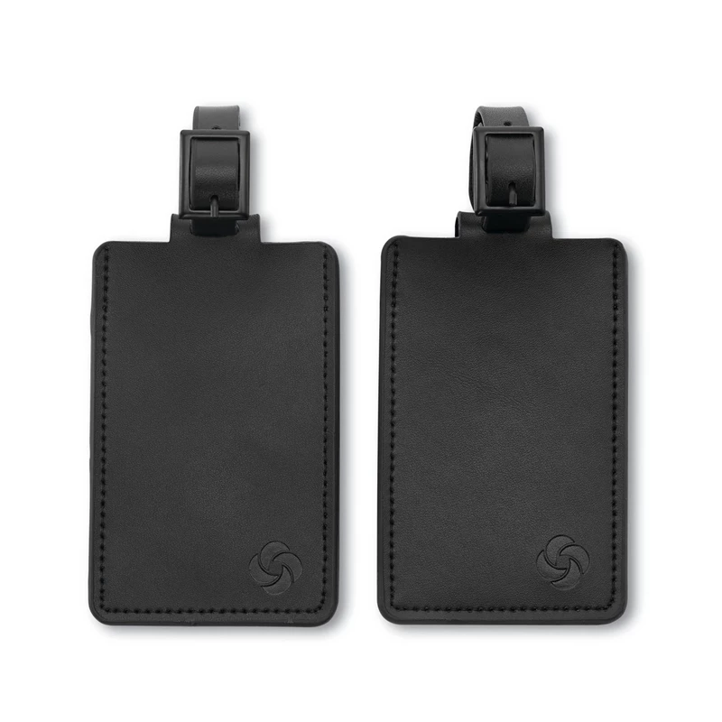 Samsonite Leder ID Tags (Set of 2) Koffer Schwarz | DE8079625