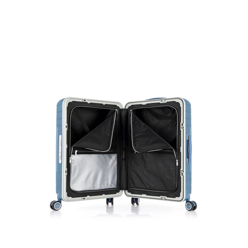 Samsonite Lite-Frame Checked Spinner Reisegepäck Blau | DE0749231