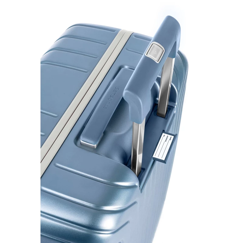 Samsonite Lite-Frame Checked Spinner Reisegepäck Blau | DE0749231