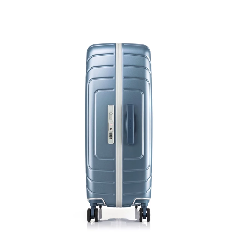 Samsonite Lite-Frame Checked Spinner Reisegepäck Blau | DE0749231