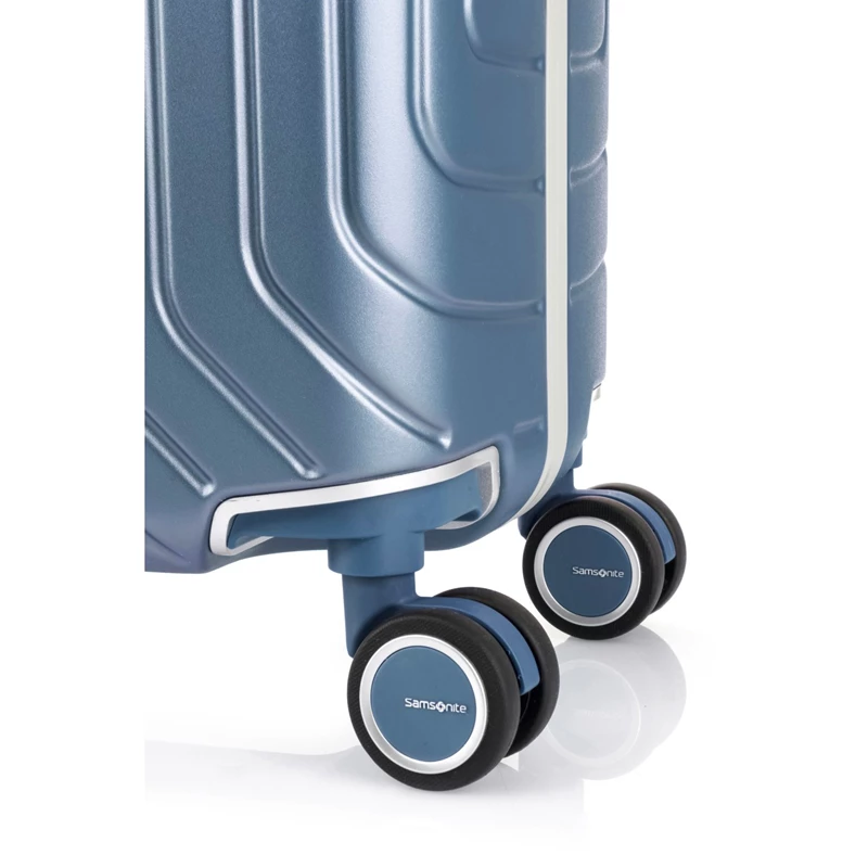 Samsonite Lite-Frame Checked Spinner Reisegepäck Blau | DE0749231