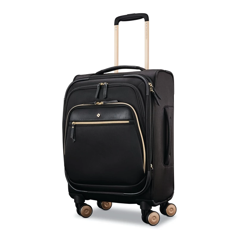 Samsonite Mobile Solution Carry-On Expandable Spinner Handgepäck Koffer Schwarz | DE4801963