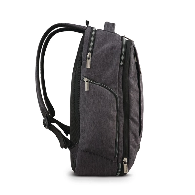 Samsonite Modern Utility Travel Backpack Laptop Rucksack Charcoal Heather/Charcoal | DE5698104