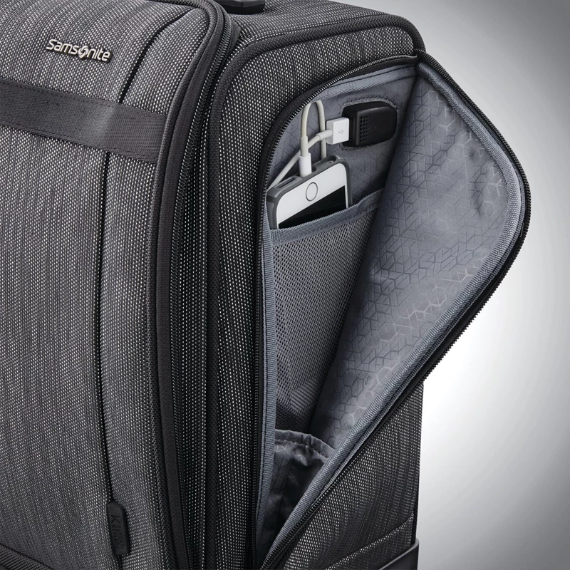 Samsonite SXK Spinner Underseater Weichgepäck Black/Silver | DE9467158