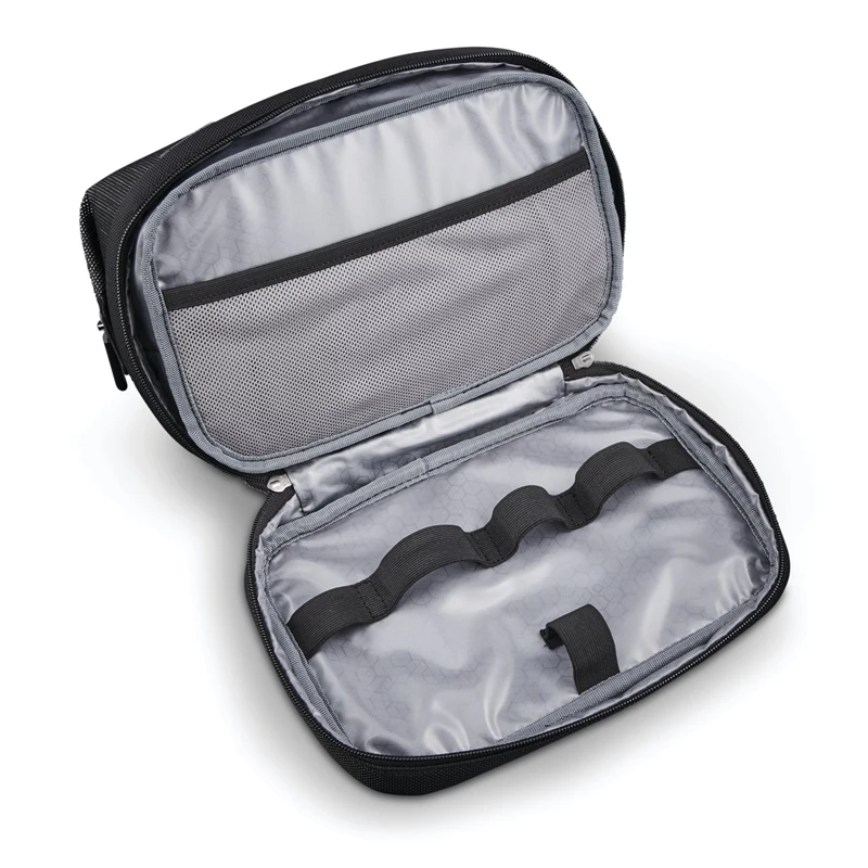 Samsonite SXK Toiletry Kit Toilettenartikel & Kosmetiksets Black/Silver | DE0289576