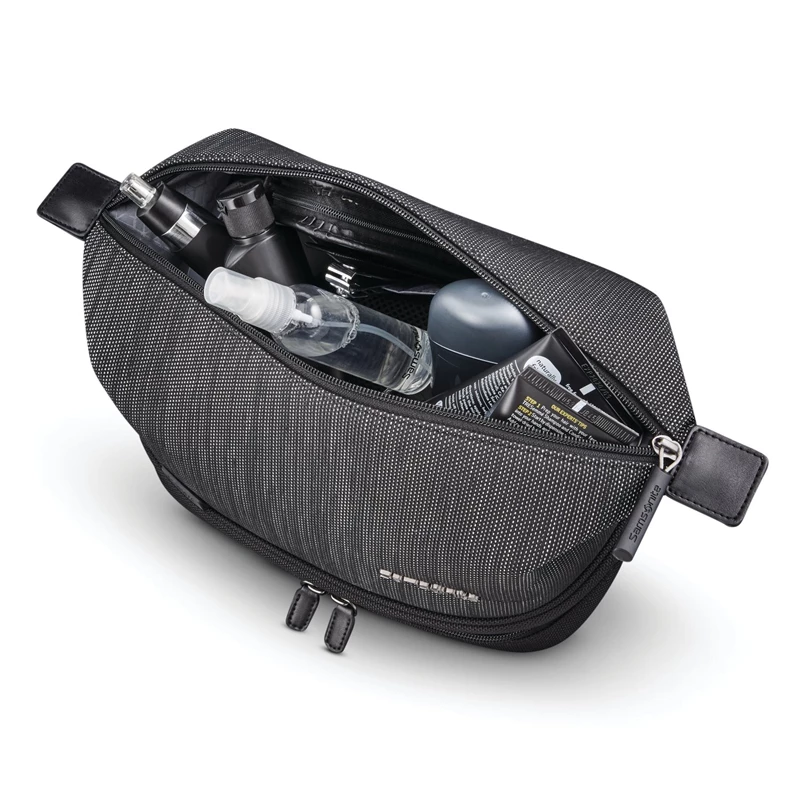 Samsonite SXK Toiletry Kit Toilettenartikel & Kosmetiksets Black/Silver | DE0289576