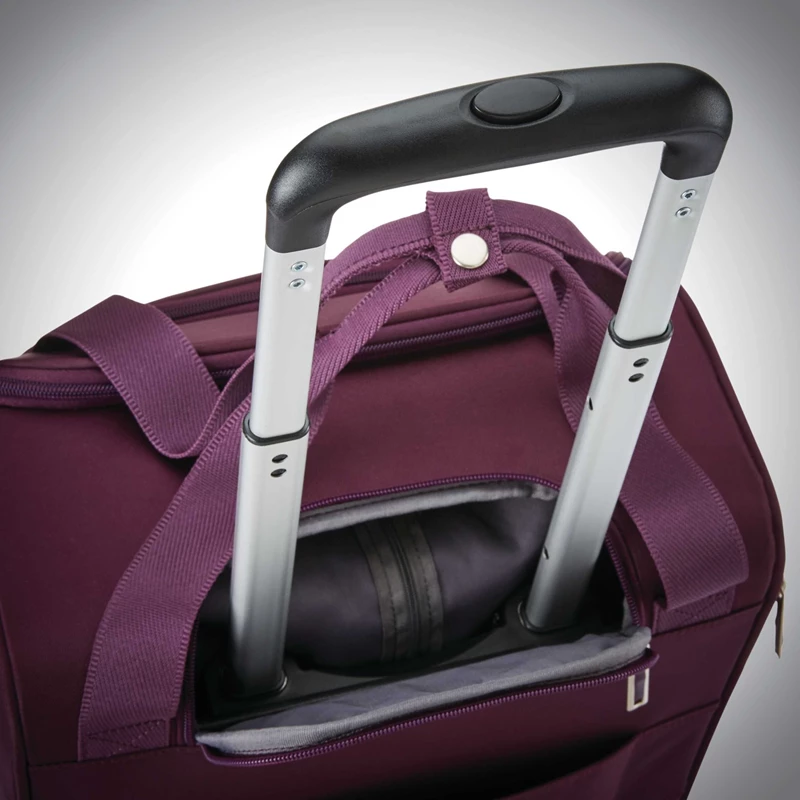 Samsonite Spinner Underseater with USB Port Handgepäck Koffer Lila | DE2419506