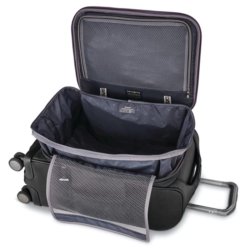 Samsonite Theorym 22 x 14 x 9 Spinner Handgepäck Koffer Lila | DE6945782