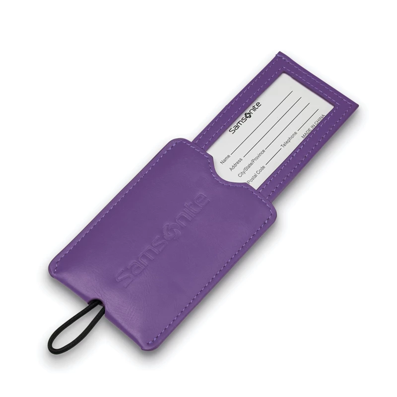 Samsonite Vinyl ID Tag Koffer Ultraviolet | DE5617082