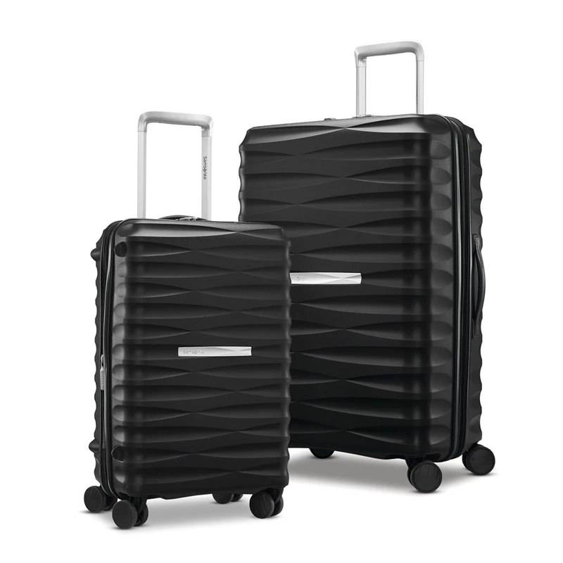 Samsonite Voltage DLX 2 Piece Set (CO/M) Hartschalenkoffer Schwarz | DE2650791