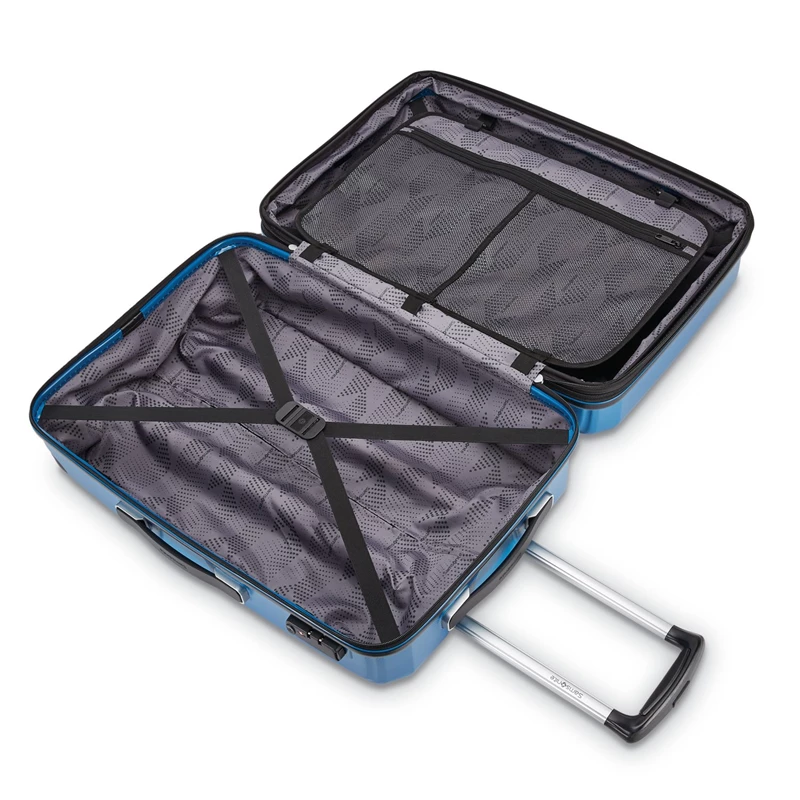 Samsonite Winfield 3 DLX 3 Piece Set Koffersets Blue/Navy | DE2981634