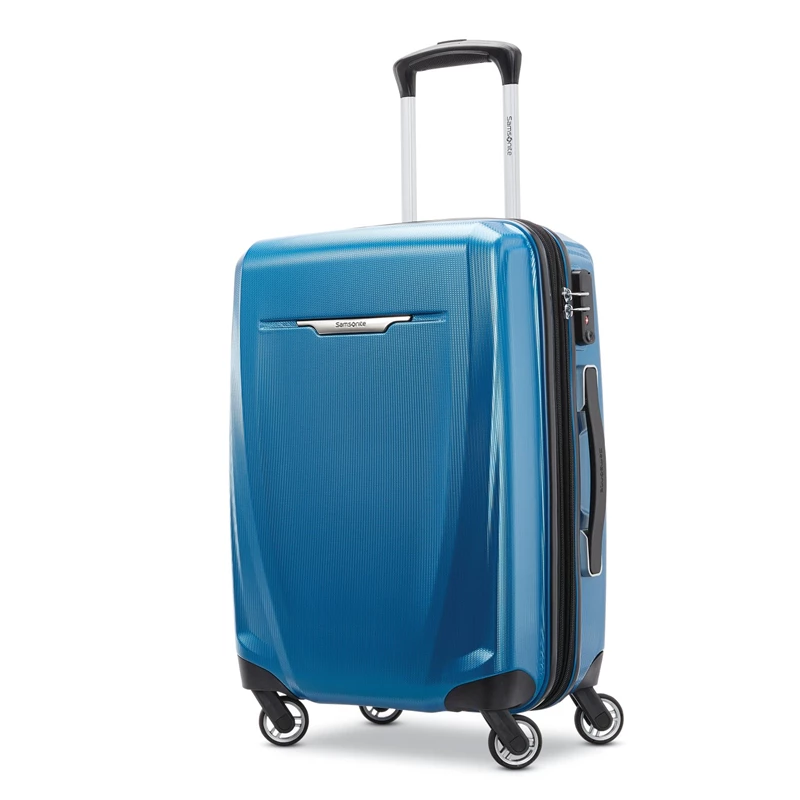 Samsonite Winfield 3 DLX 3 Piece Set Koffersets Blue/Navy | DE2981634