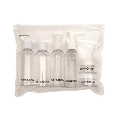 Samsonite 6pc Travel Bottle Set Toilettenartikel & Kosmetiksets Clear | DE4793165