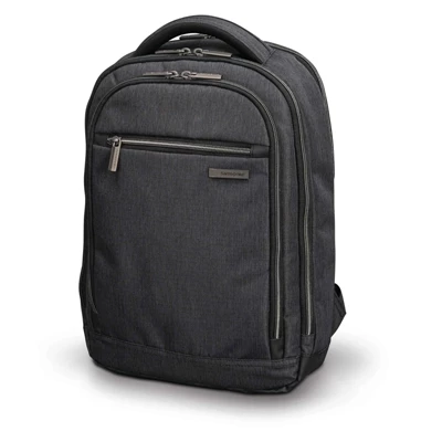 Samsonite Modern Utility Small Backpack Laptop Rucksack Charcoal Heather/Charcoal | DE4608739